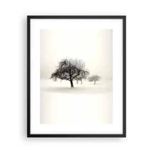 Poster in black frame - Winter Dream - 40x50 cm