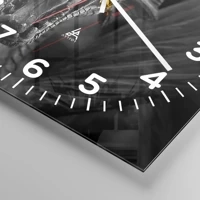 Clock face with numbers