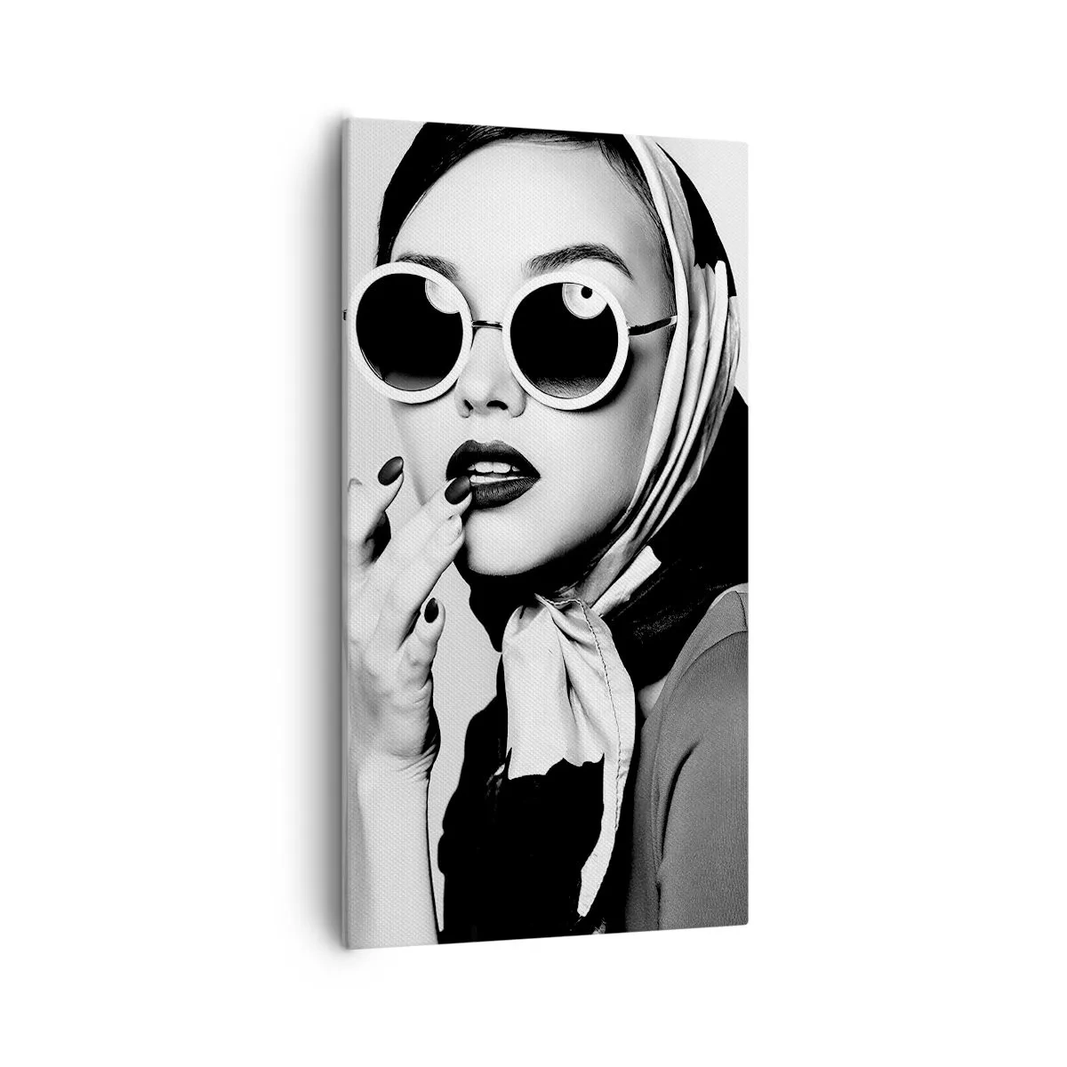 Canvas picture - Greetings from the 60-ies - 55x100 cm