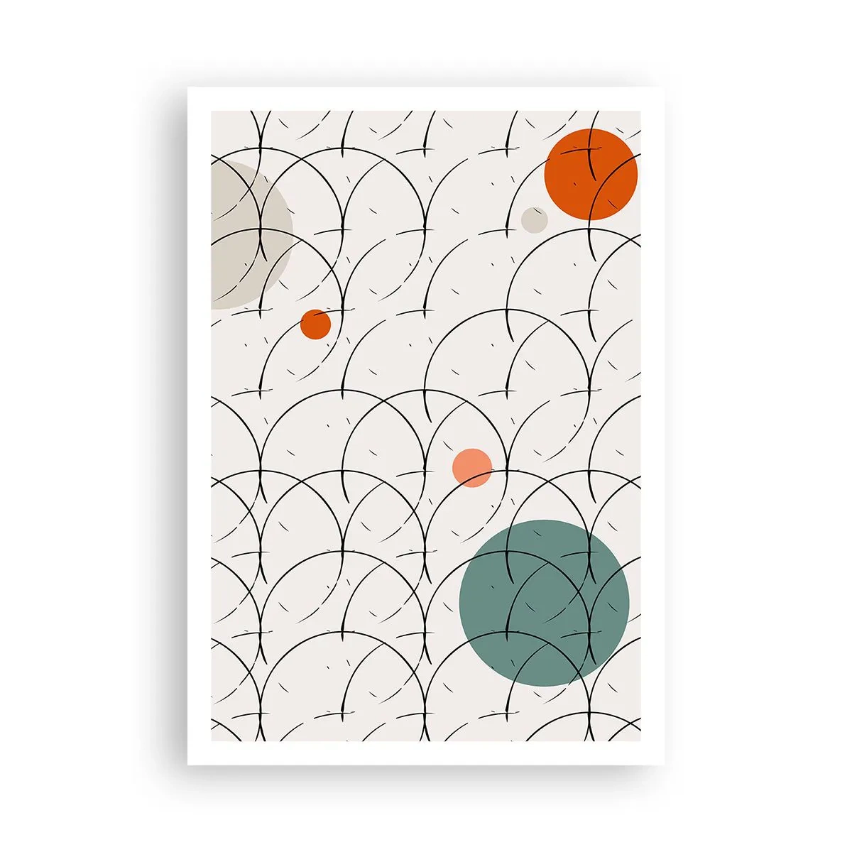 Poster - In the Spirit of Pop-art - 70x100 cm