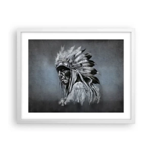 Poster in white frmae - Return to the Roots - 50x40 cm