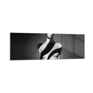 Glass picture - In the Light and in the Shadow - 160x50 cm