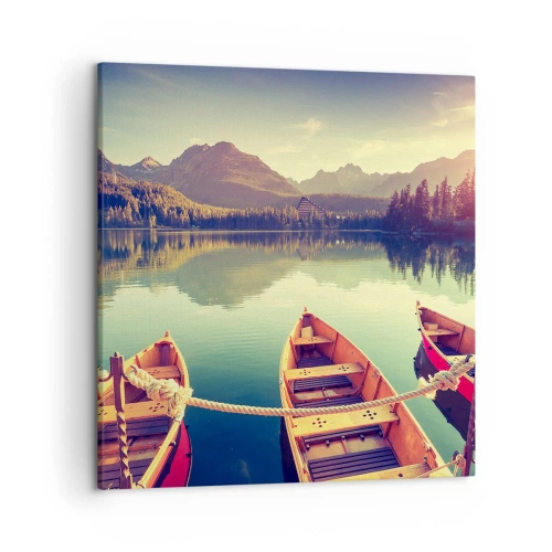 Canvas picture - Following Her Rules - 50x50 cm