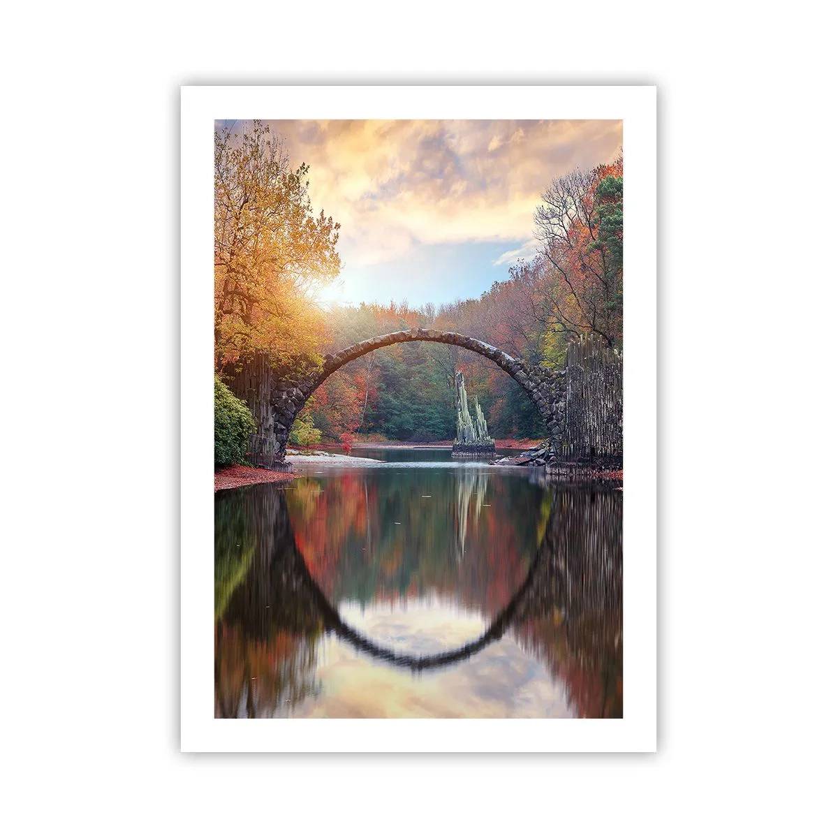 Poster - On the Other Side of a Mirror - 50x70 cm
