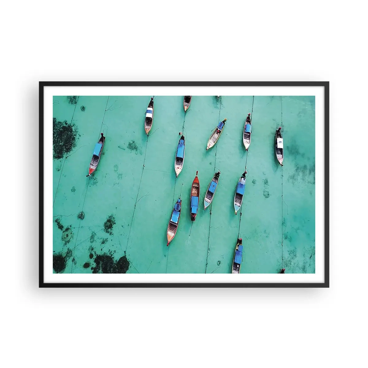 Poster in black frame - In Joyful Expectation - 100x70 cm