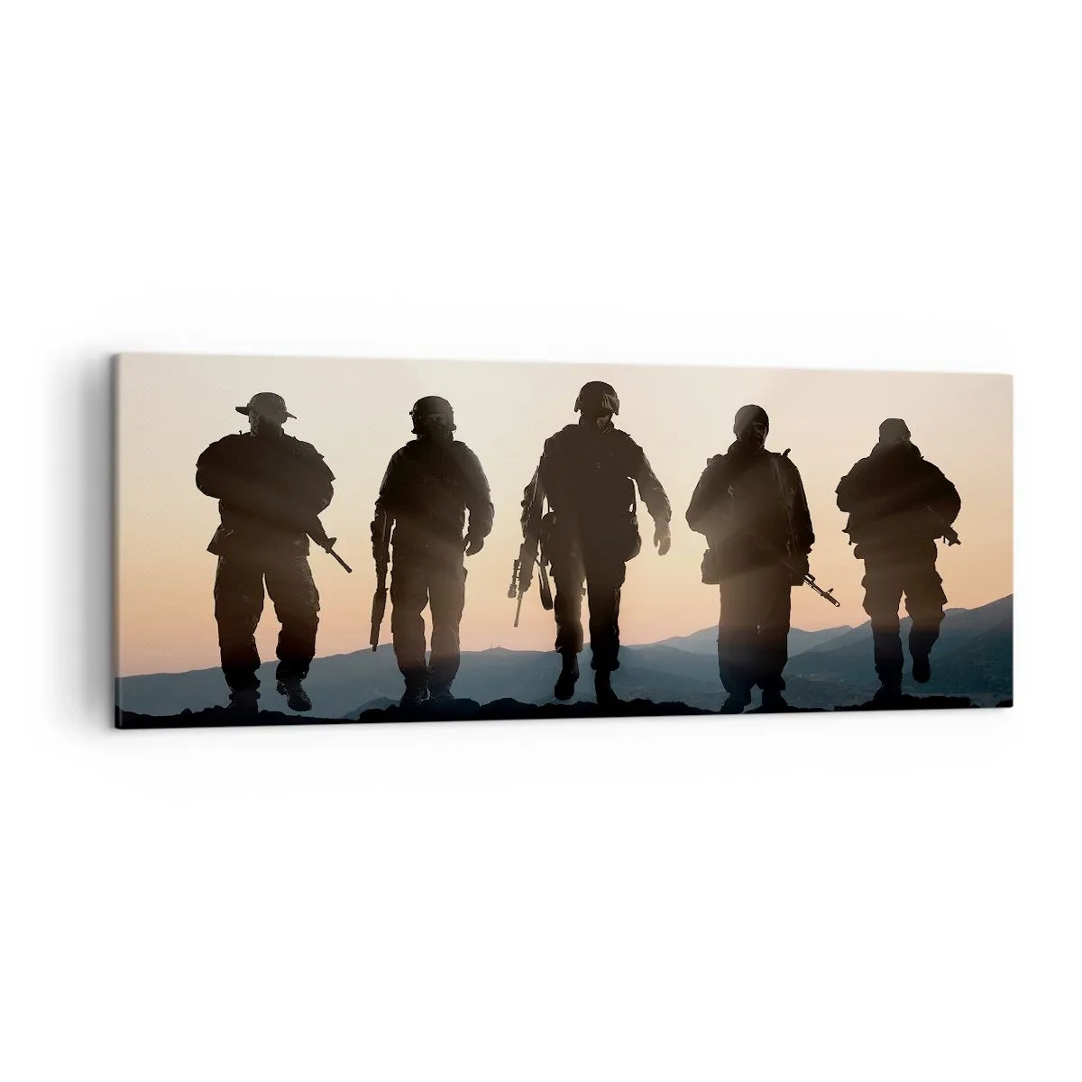 Canvas picture - Welcome to Our World - 140x50 cm