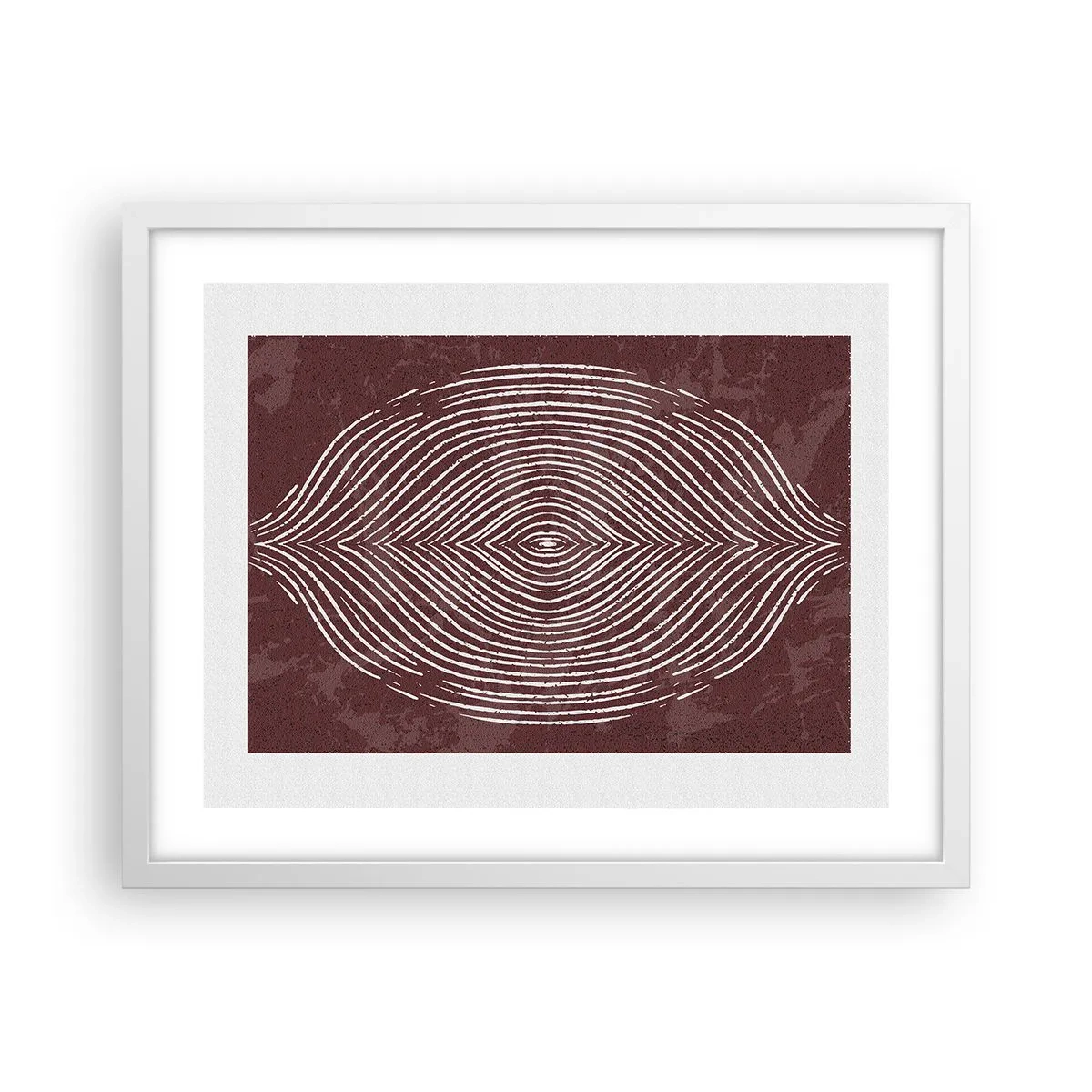 Poster in white frmae - Space Talks - 50x40 cm