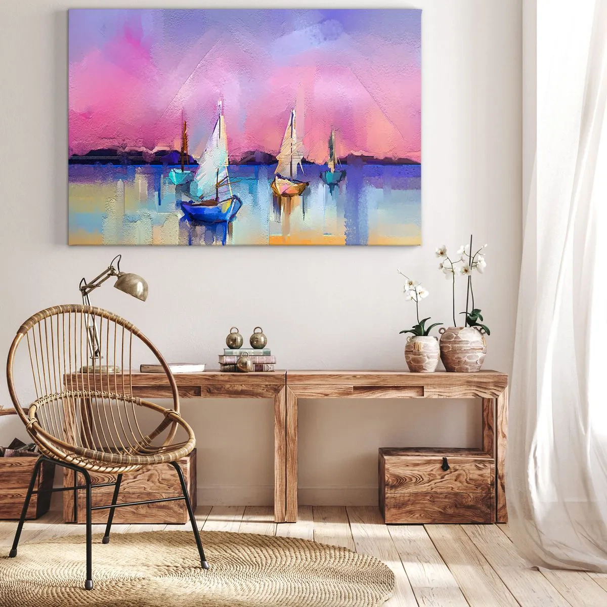 Canvas picture - Direction: High Sees - 100x70 cm