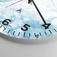 Clock face with numbers