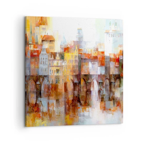 Canvas picture - Under The Bridge It Is Also Pretty - 50x50 cm