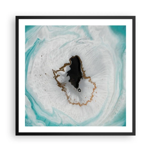 Poster in black frame - Into de Deep - 60x60 cm