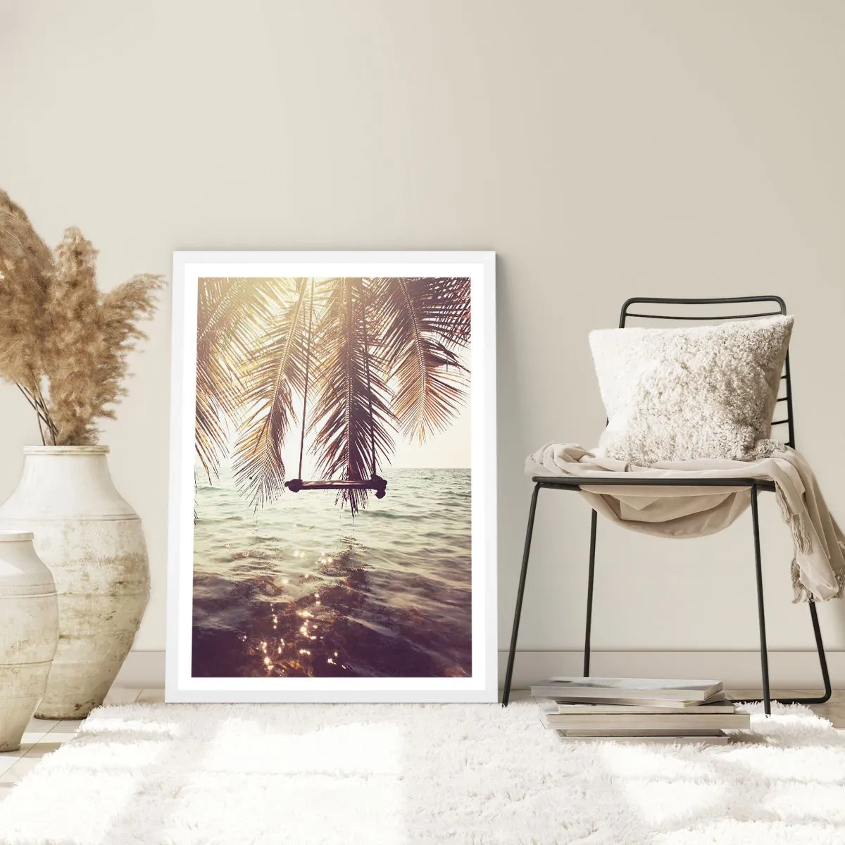 Poster in white frmae - You Can Dream as Much as You Wish - 70x100 cm