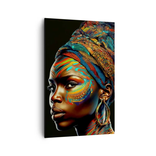 Canvas picture - African Queen - 80x120 cm