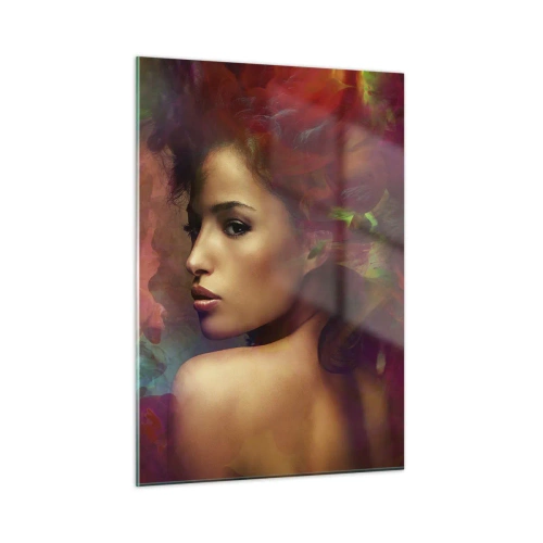 Glass picture - Prettier than Rainbow, Delicate Like a Fog - 50x70 cm