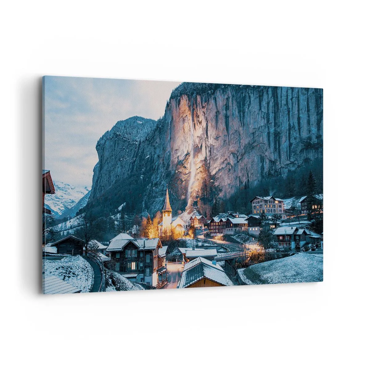 Canvas picture - Sparkling Winter Spirit - 120x80 cm