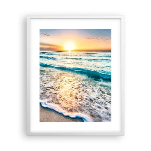 Poster in white frmae - Sunset View - 40x50 cm