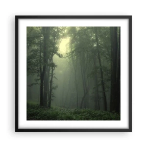 Poster in black frame - Before It Wakes Up - 50x50 cm