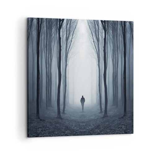Canvas picture - And Everything is Straight and Bright - 50x50 cm