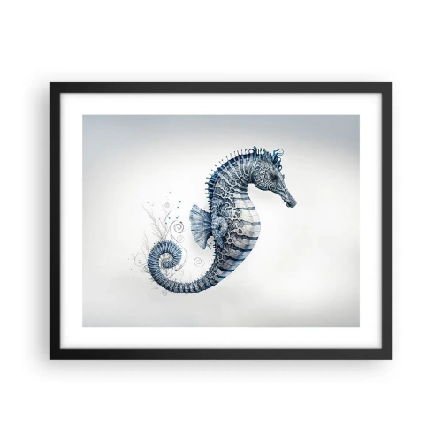 Poster in black frame - Subtle Joke of Nature - 50x40 cm