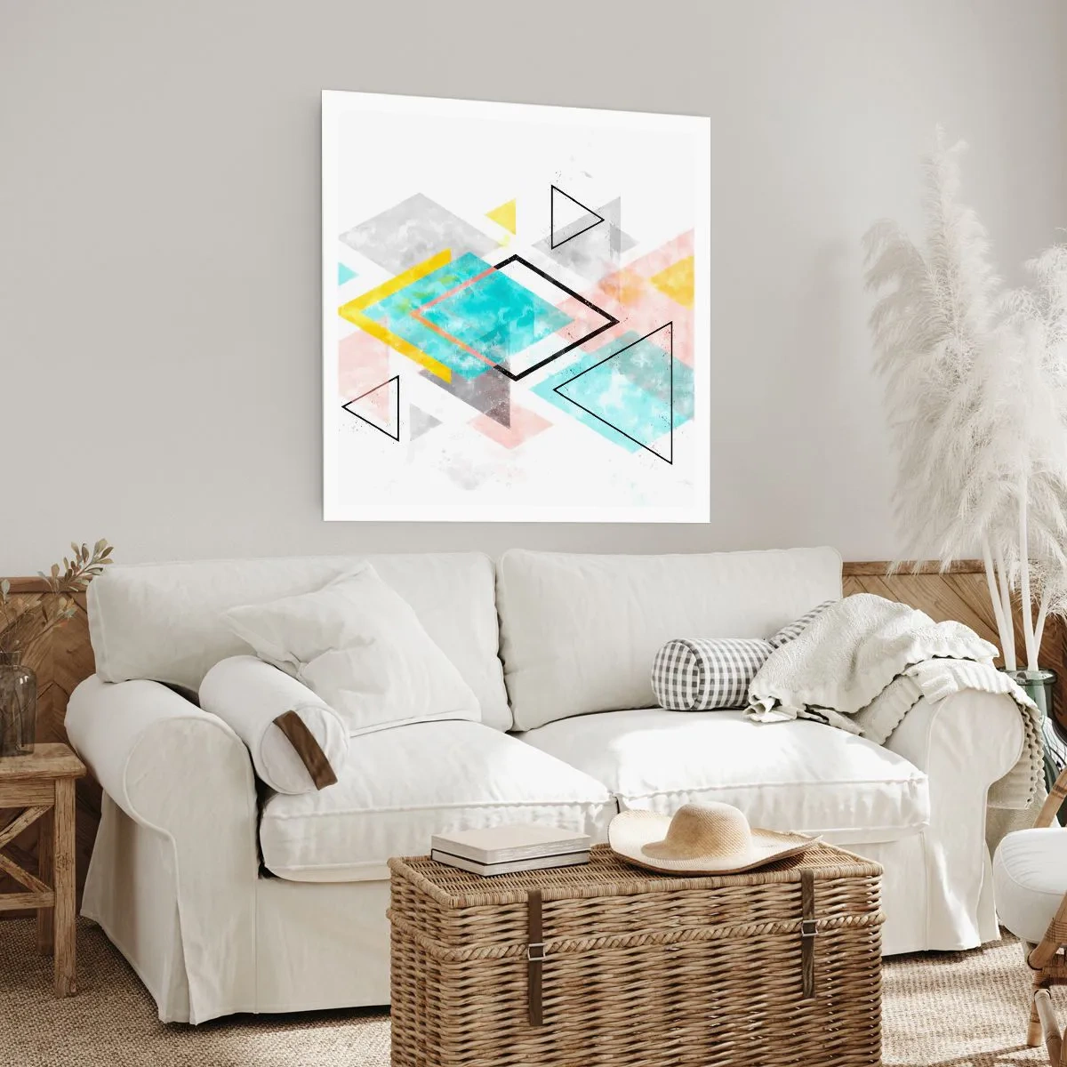 Poster - Geometric Play - 30x30 cm