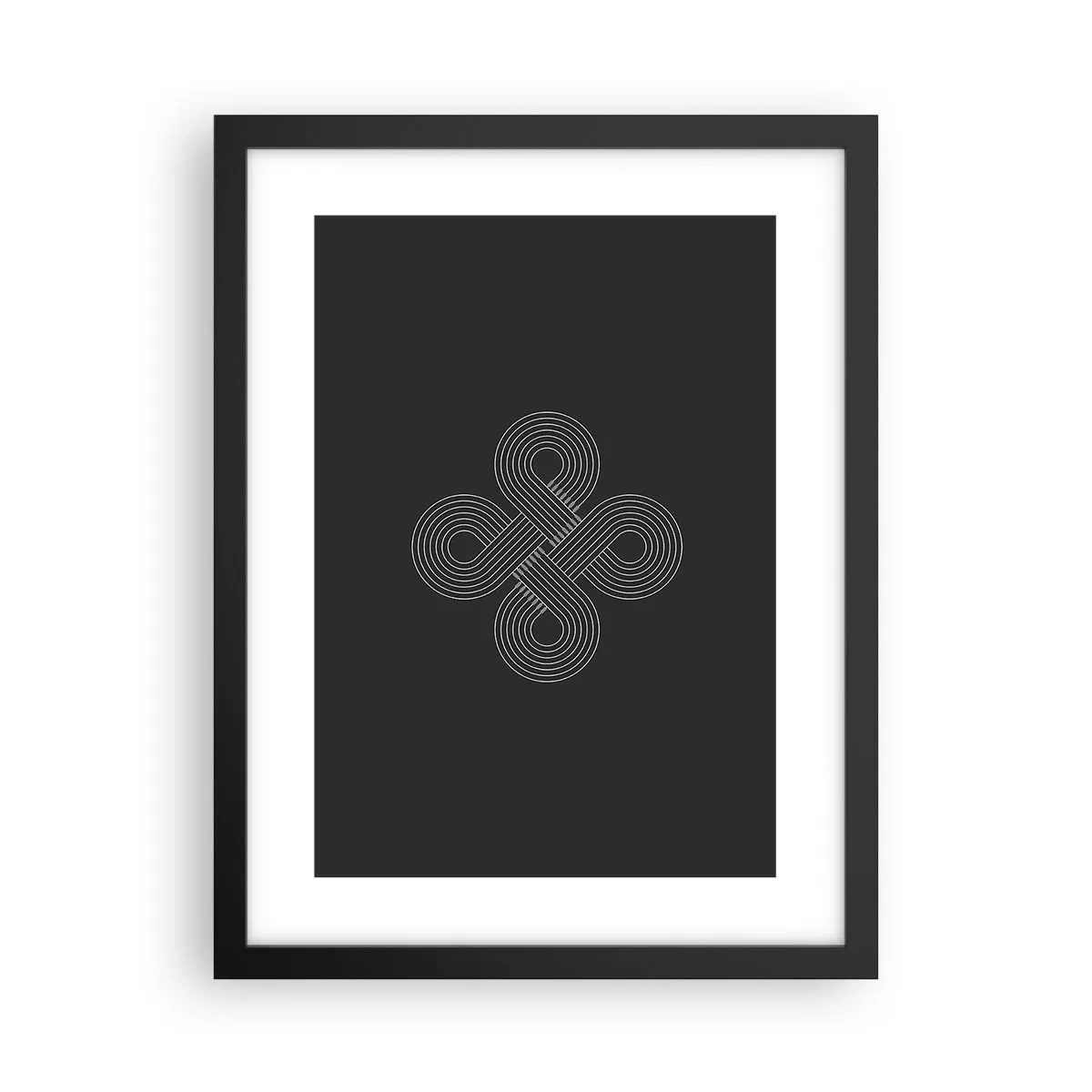 Poster in black frame - In Celtic Spirit - 30x40 cm