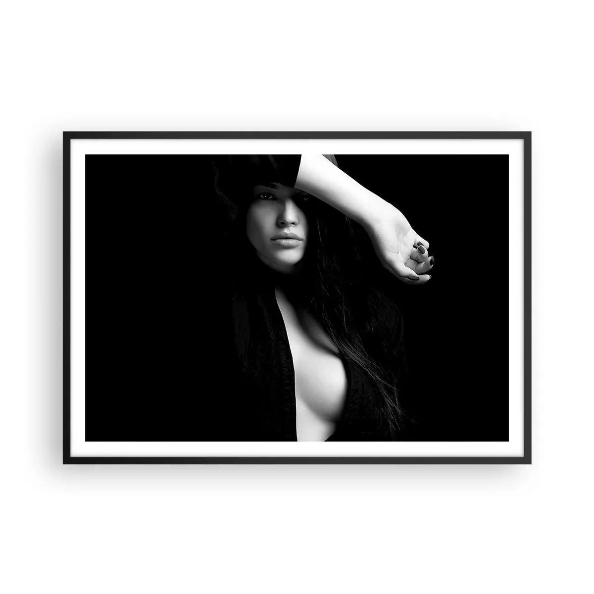 Poster in black frame - School of Seduction - 100x70 cm