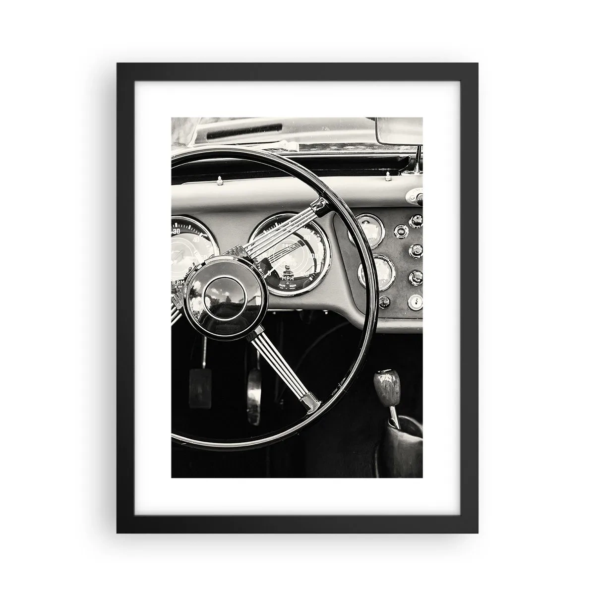 Poster in black frame - Collector's Dream - 30x40 cm