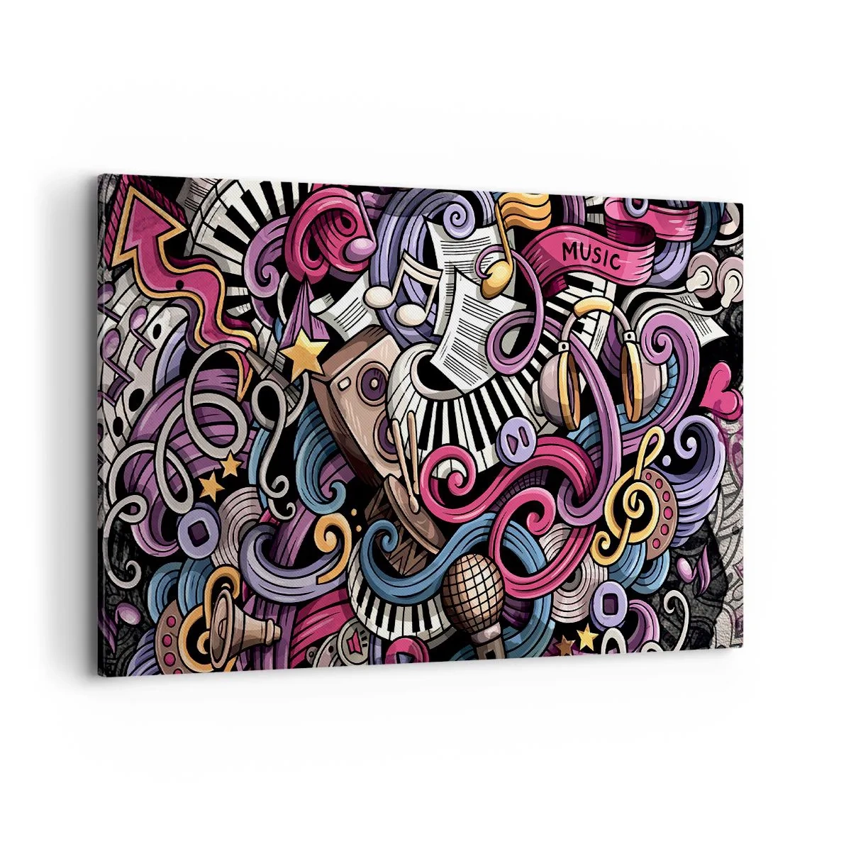Canvas picture - Complicated Melody - 100x70 cm