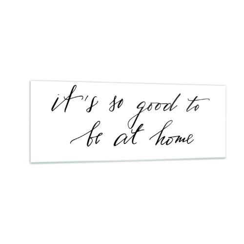 Glass picture - Whole Truth - 140x50 cm