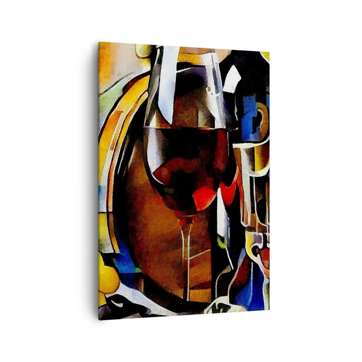 Canvas picture - And The World Fills With Colours - 70x100 cm