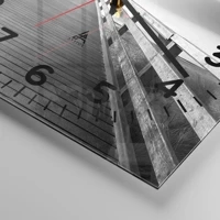 Clock face with numbers