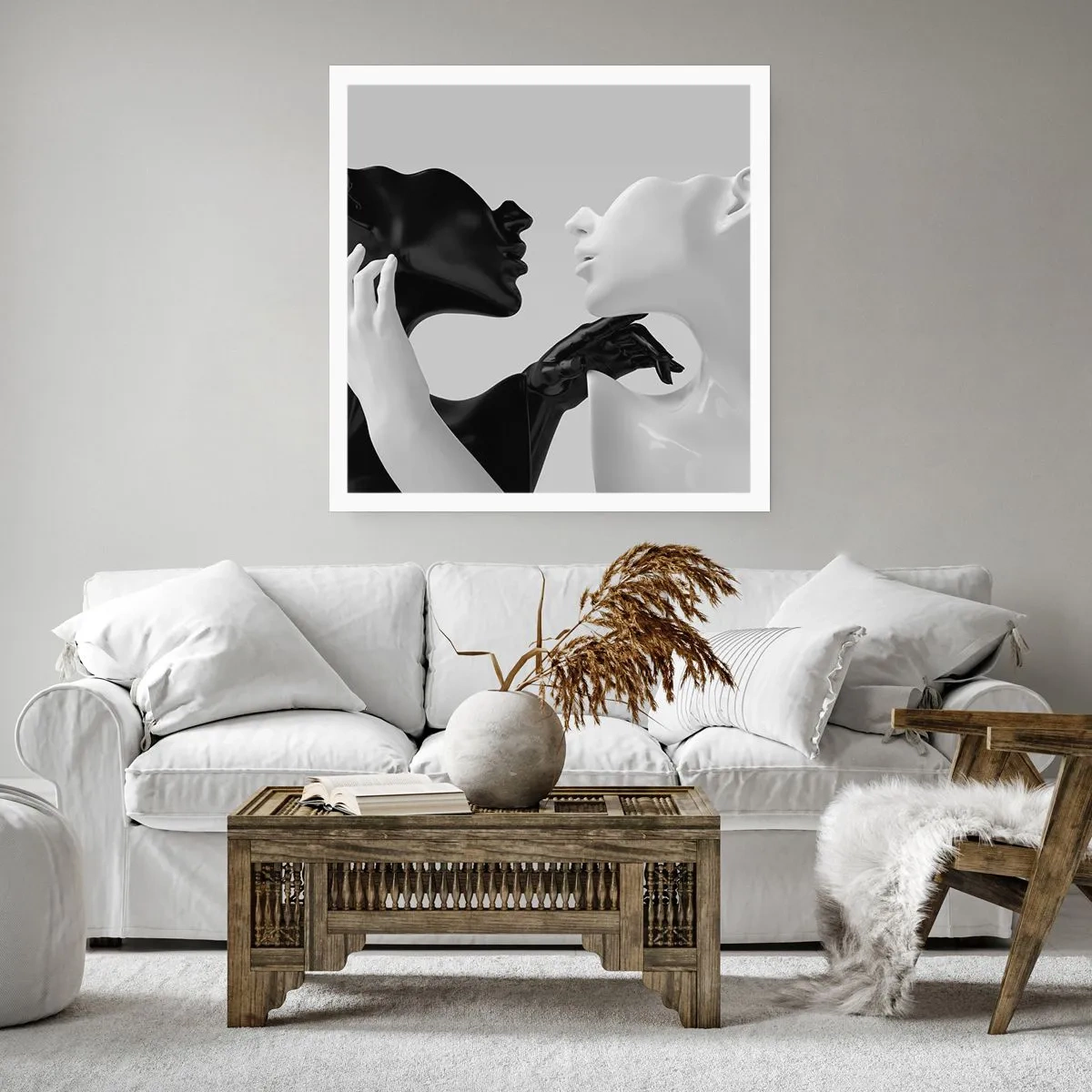 Poster - Attraction - Desire - 60x60 cm