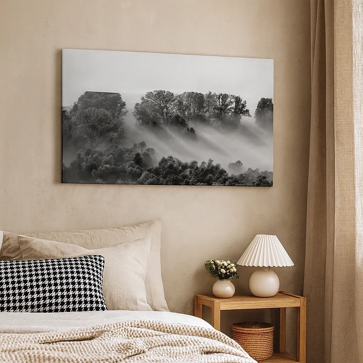 Canvas picture - Rising from a Sleep - 30x30 cm