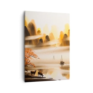 Canvas picture - Further than Far East - 50x70 cm