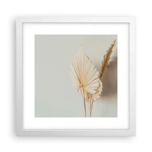 Poster in white frmae - When It Needs Calming Down - 30x30 cm