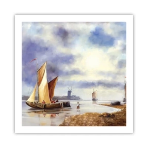 Poster - Return of Sailors - 60x60 cm