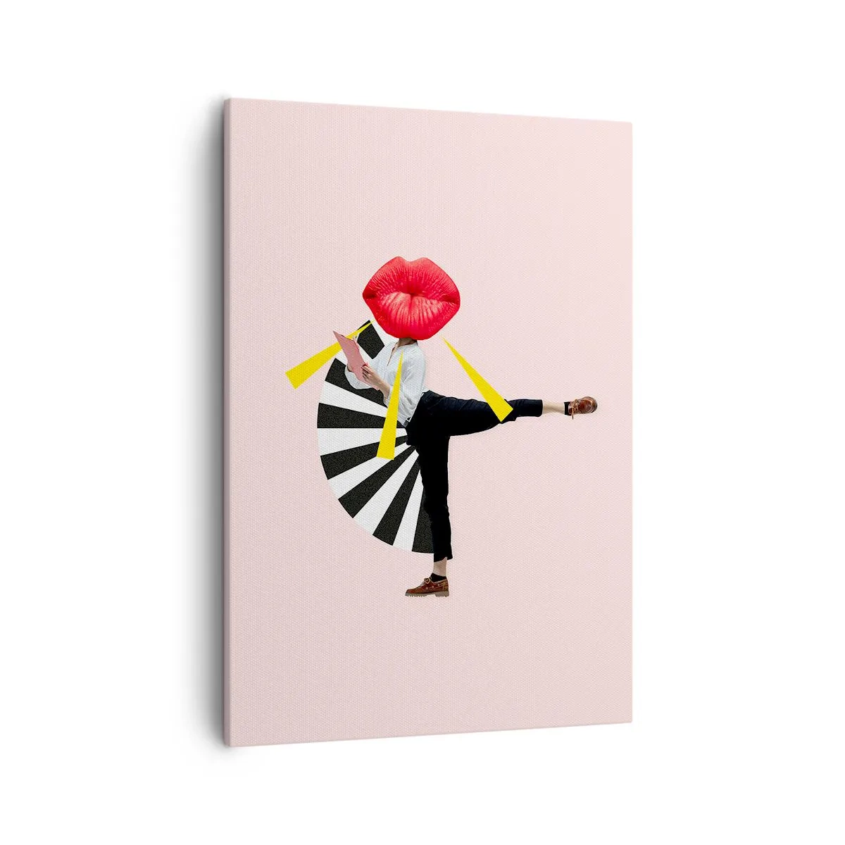 Canvas picture - Surrealistic Pop-Art. - 50x70 cm