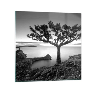 Glass picture - Quiet All Around - 30x30 cm