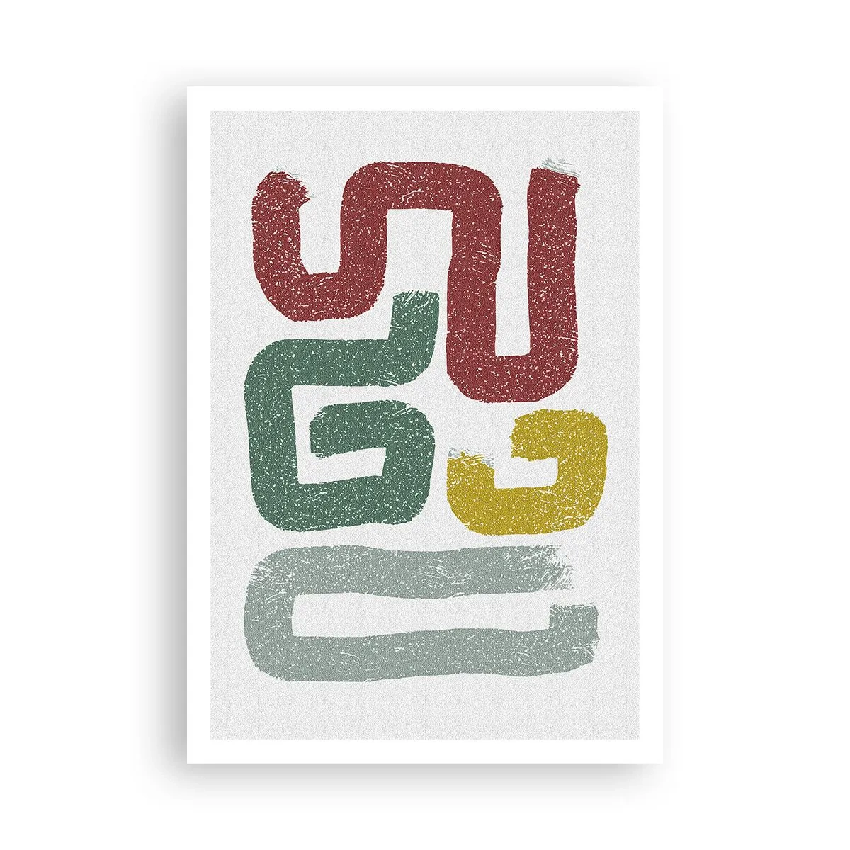 Poster - In an Unknown Language - 70x100 cm