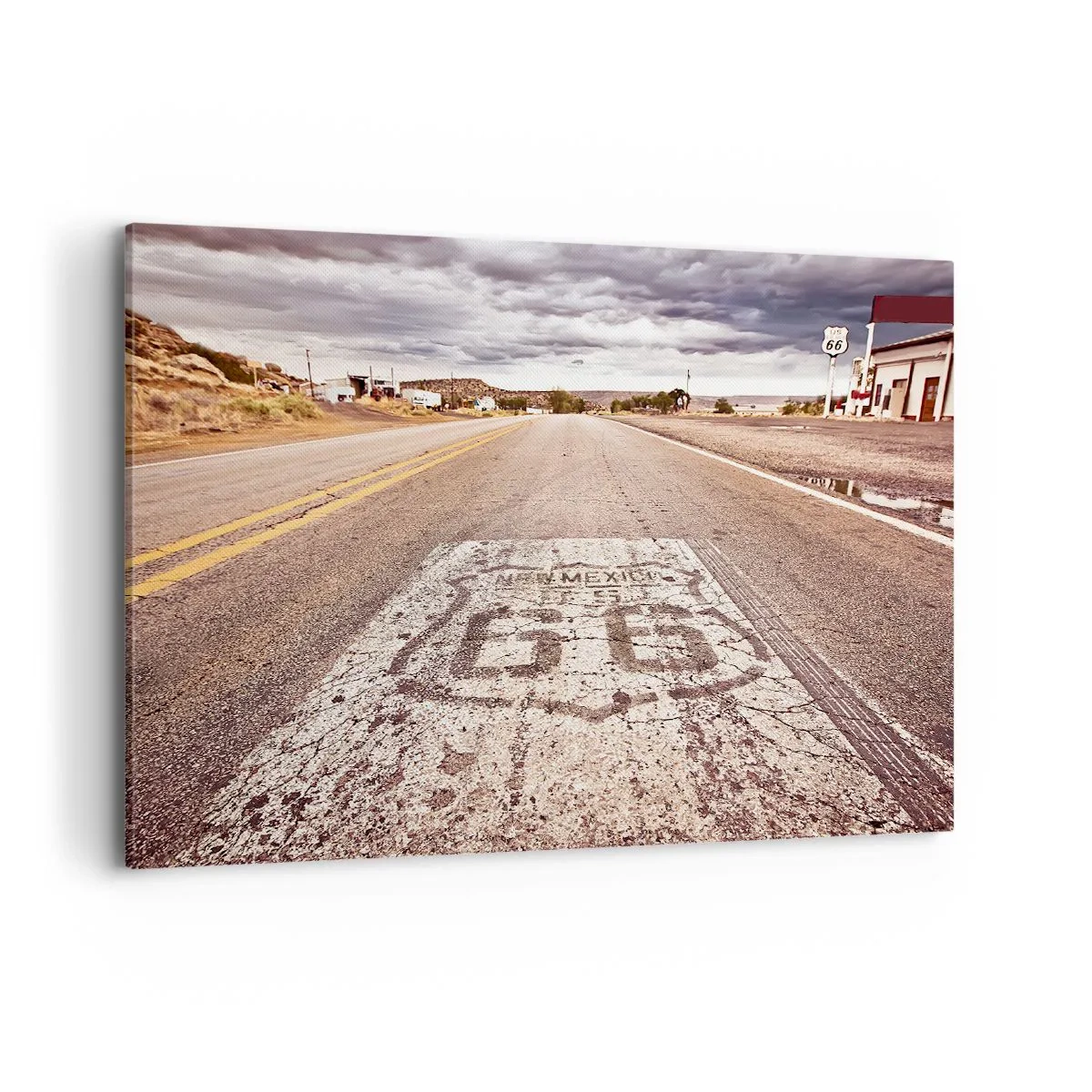 Canvas picture - Mother Road - American Legend - 100x70 cm