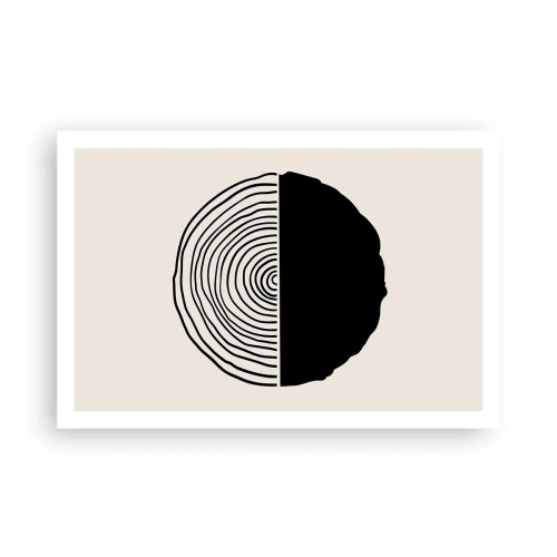 Poster - Half-half - 91x61 cm