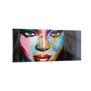 Glass picture - Impossible Not To Look - 120x50 cm