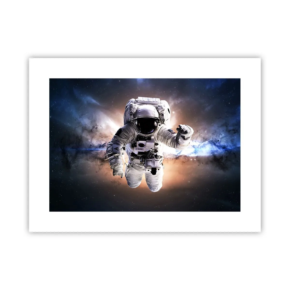 Poster - Greetings from Space - 40x30 cm