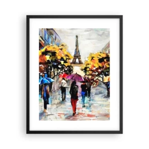 Poster in black frame - Especially Beautiful in Autumn - 40x50 cm