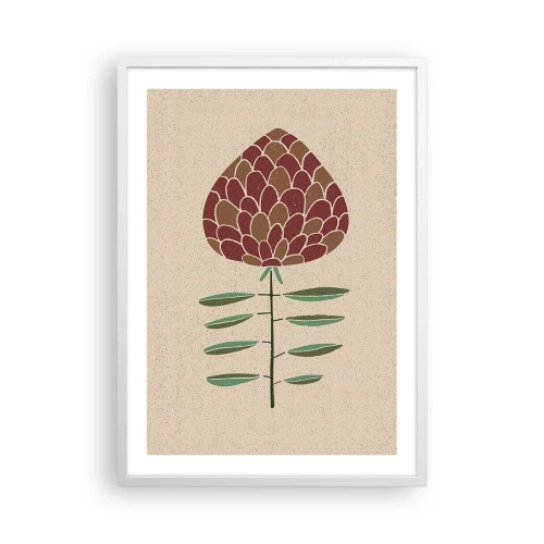 Poster in white frmae - Like a Big Pine Cone - 50x70 cm