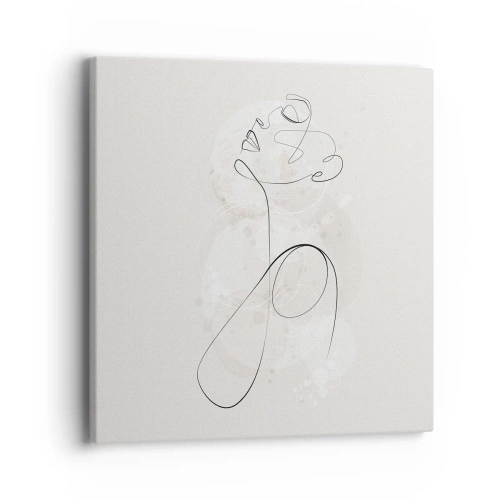 Canvas picture - Spiral of Beauty - 40x40 cm