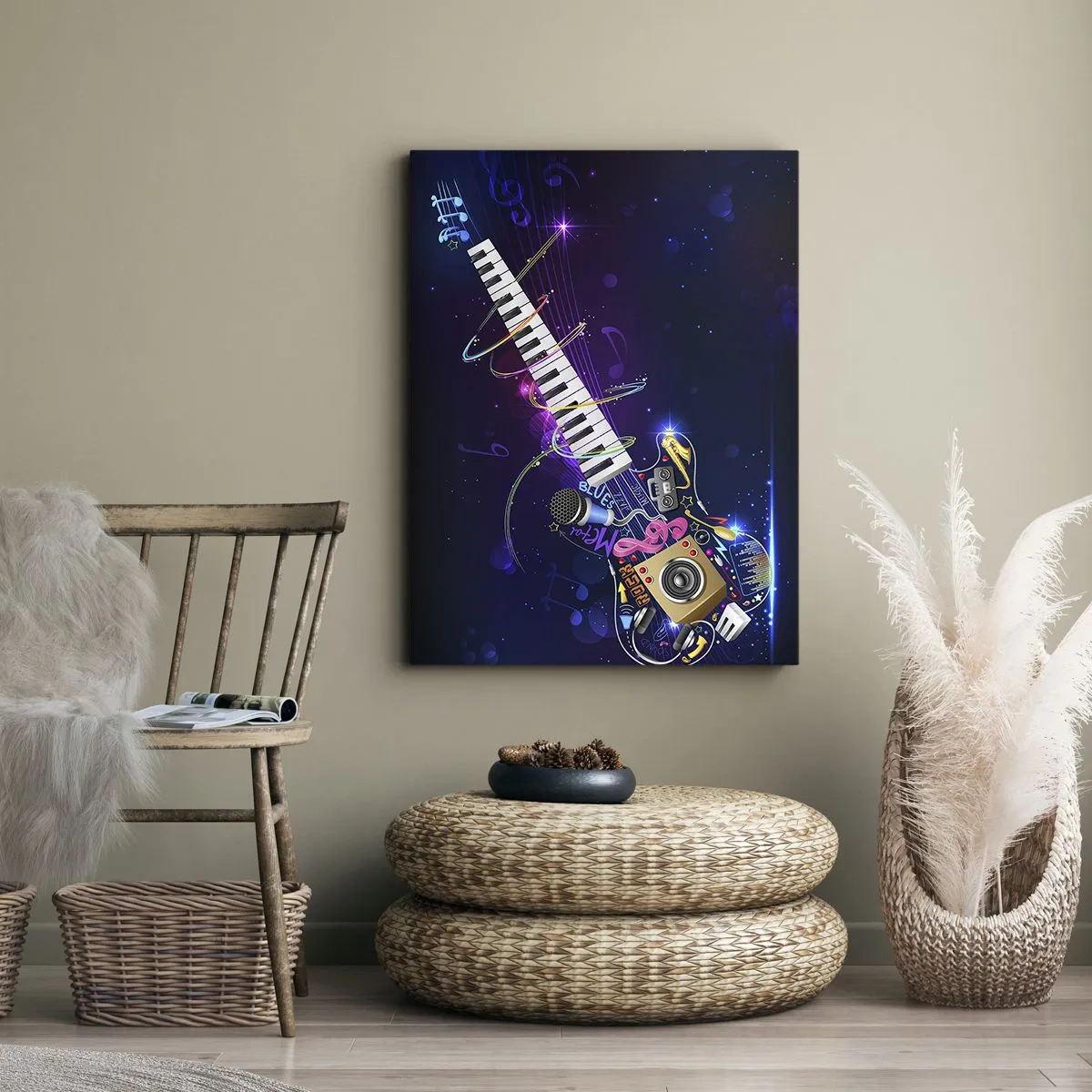 Canvas picture - All Is Well - 50x70 cm