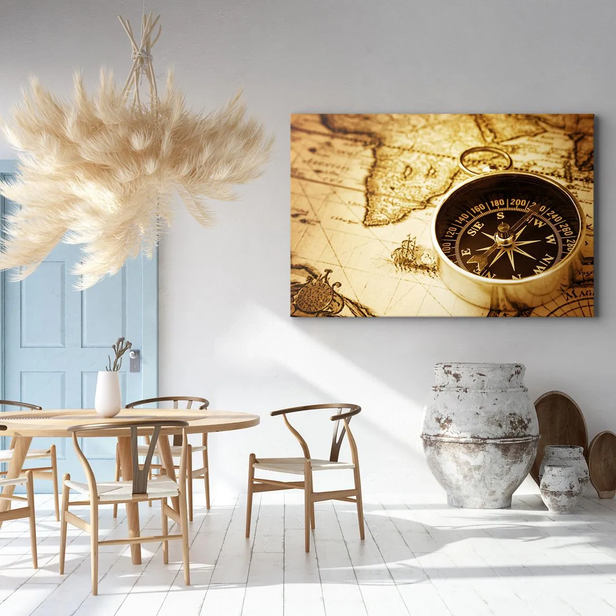 Canvas picture - East or West? - 120x80 cm