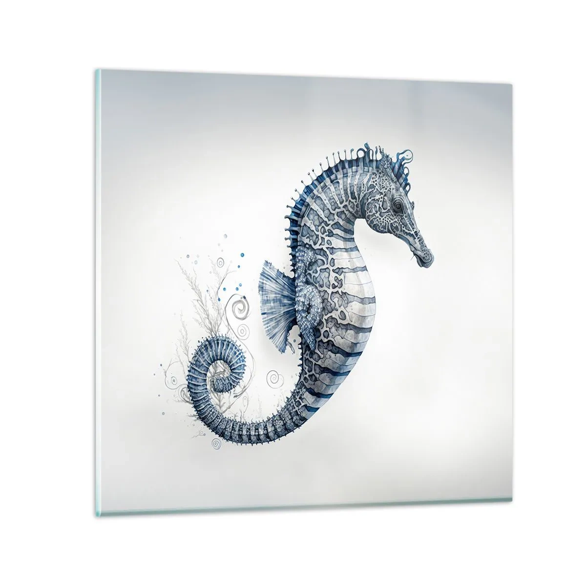 Glass picture - Subtle Joke of Nature - 40x40 cm