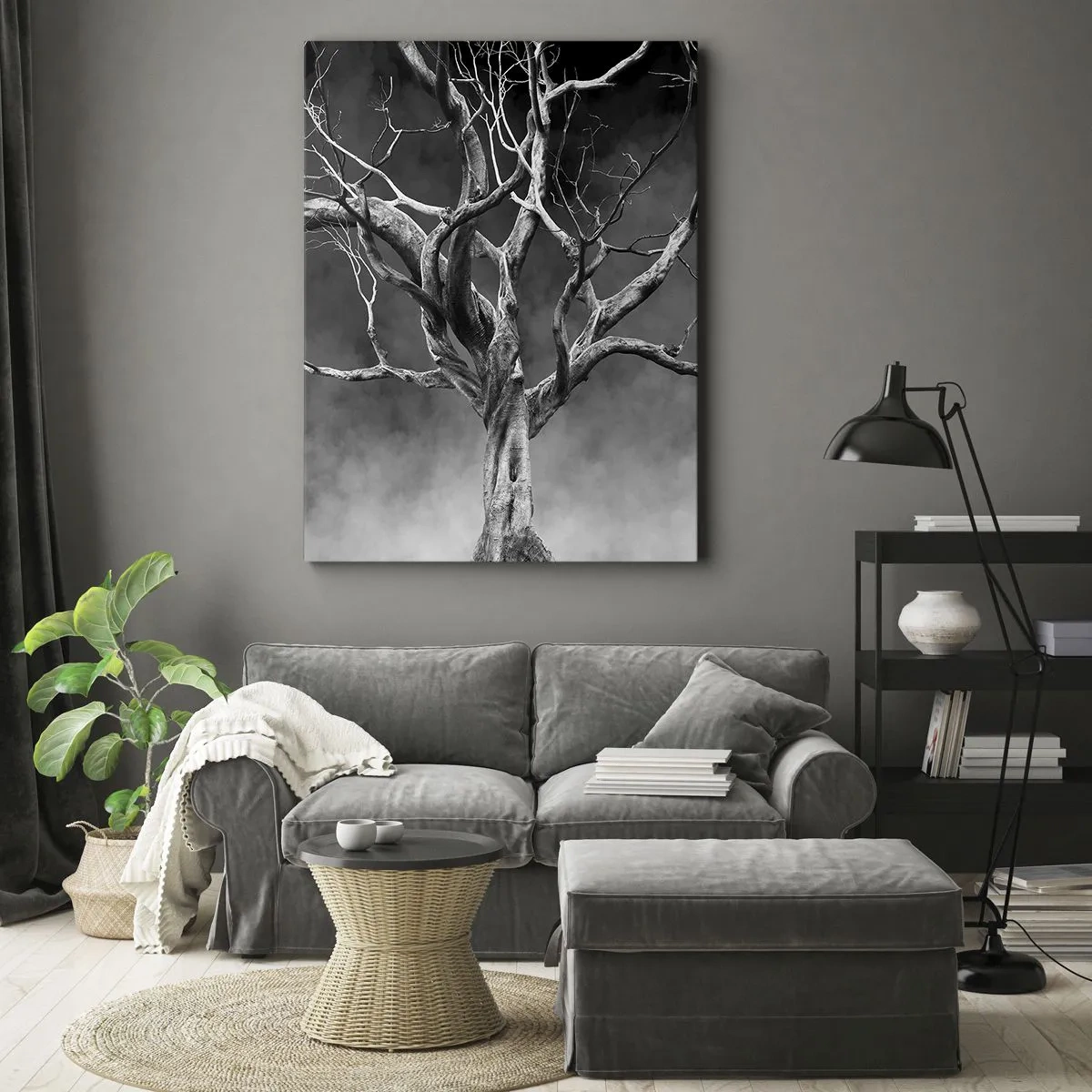 Canvas picture - Primordial and Sacred - 45x80 cm